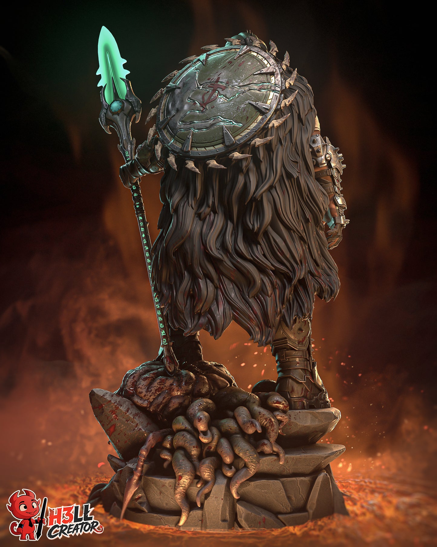 Dark Age Demon Slayer | Handcrafted Figure
