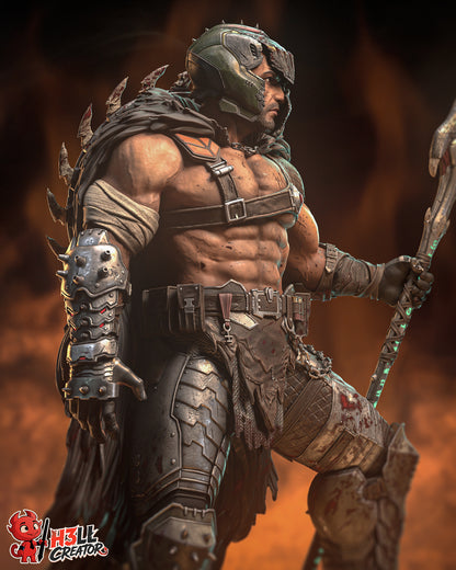 Dark Age Demon Slayer | Handcrafted Figure
