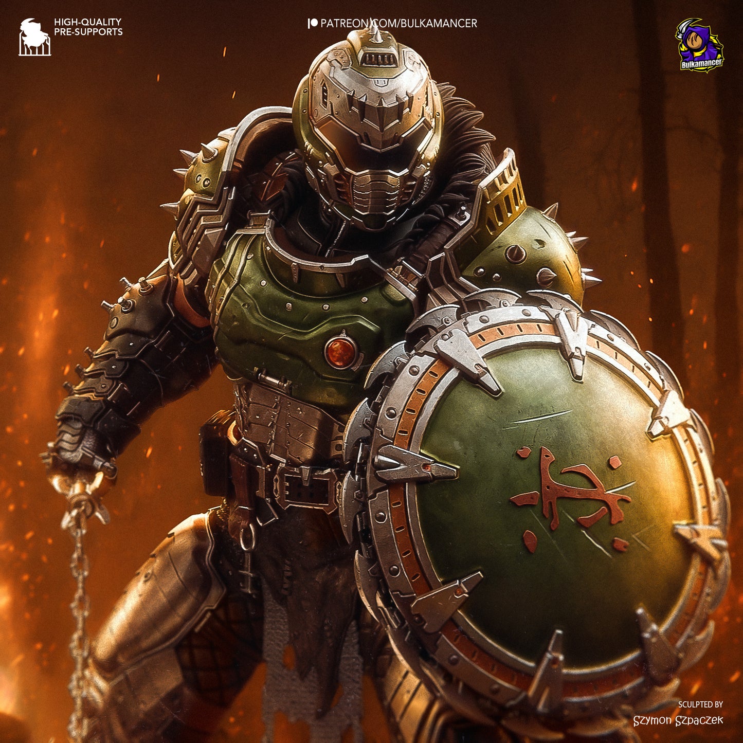 Doomguy | Doom: Dark Ages | Handcrafted Figure