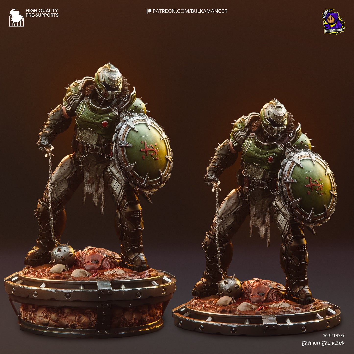 Doomguy | Doom: Dark Ages | Handcrafted Figure