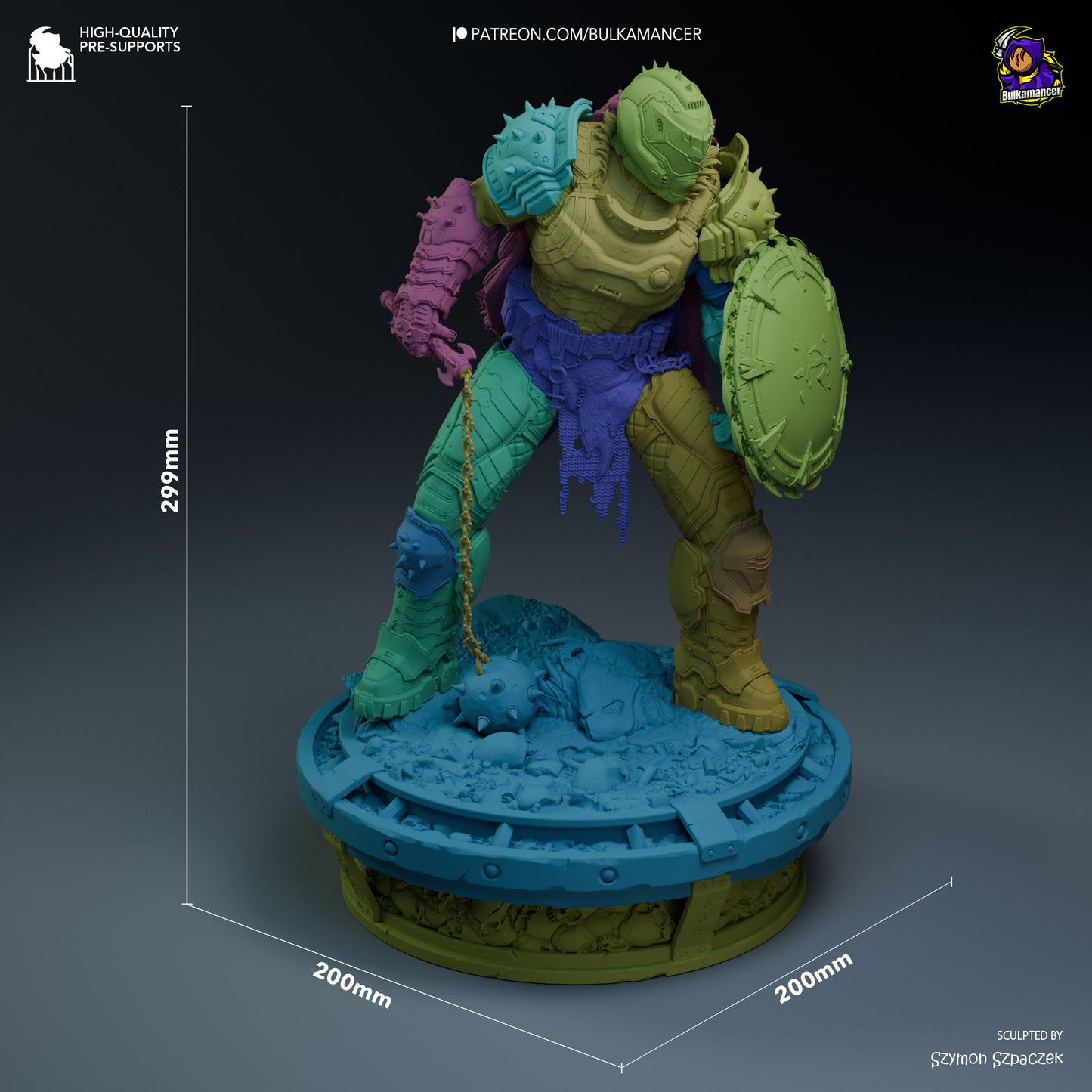 Doomguy | Doom: Dark Ages | Handcrafted Figure
