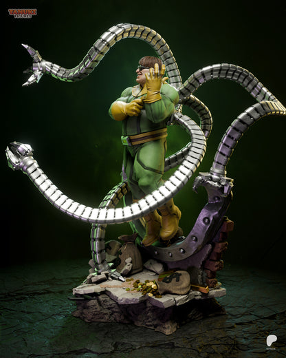 Mechanical Tentacle Master | Handcrafted Figure