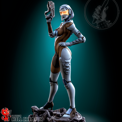 EDI | Mass Effect | Handcrafted Figure