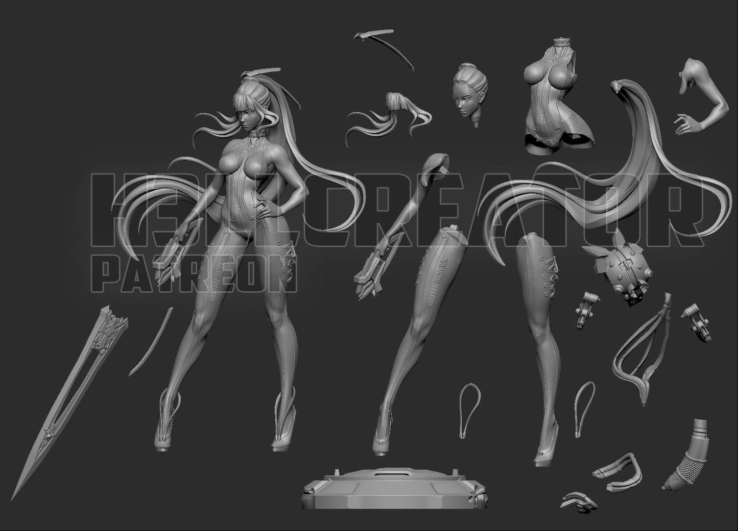 Eve | Stellar Blade | Handcrafted Figure
