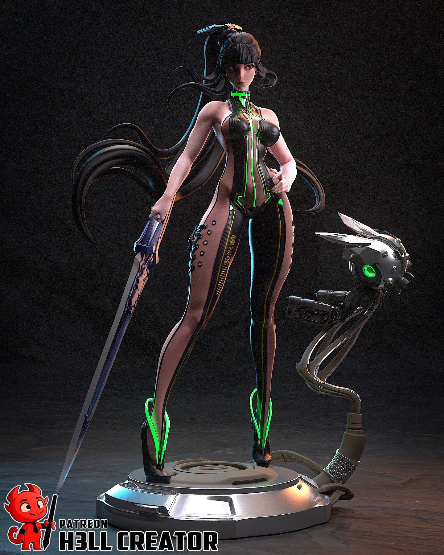 Eve | Stellar Blade | Handcrafted Figure