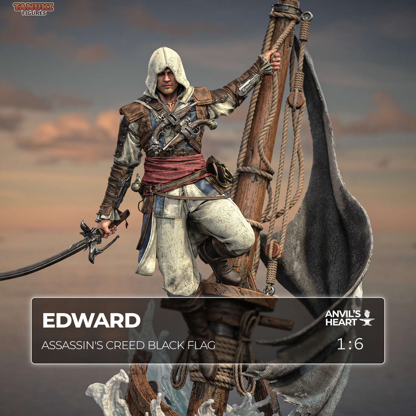 Pirate Assassin | Handcrafted Figure