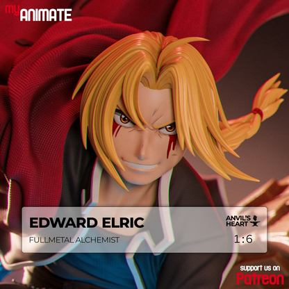 Edward Elric | Fullmetal Alchemist | Handcrafted Figure
