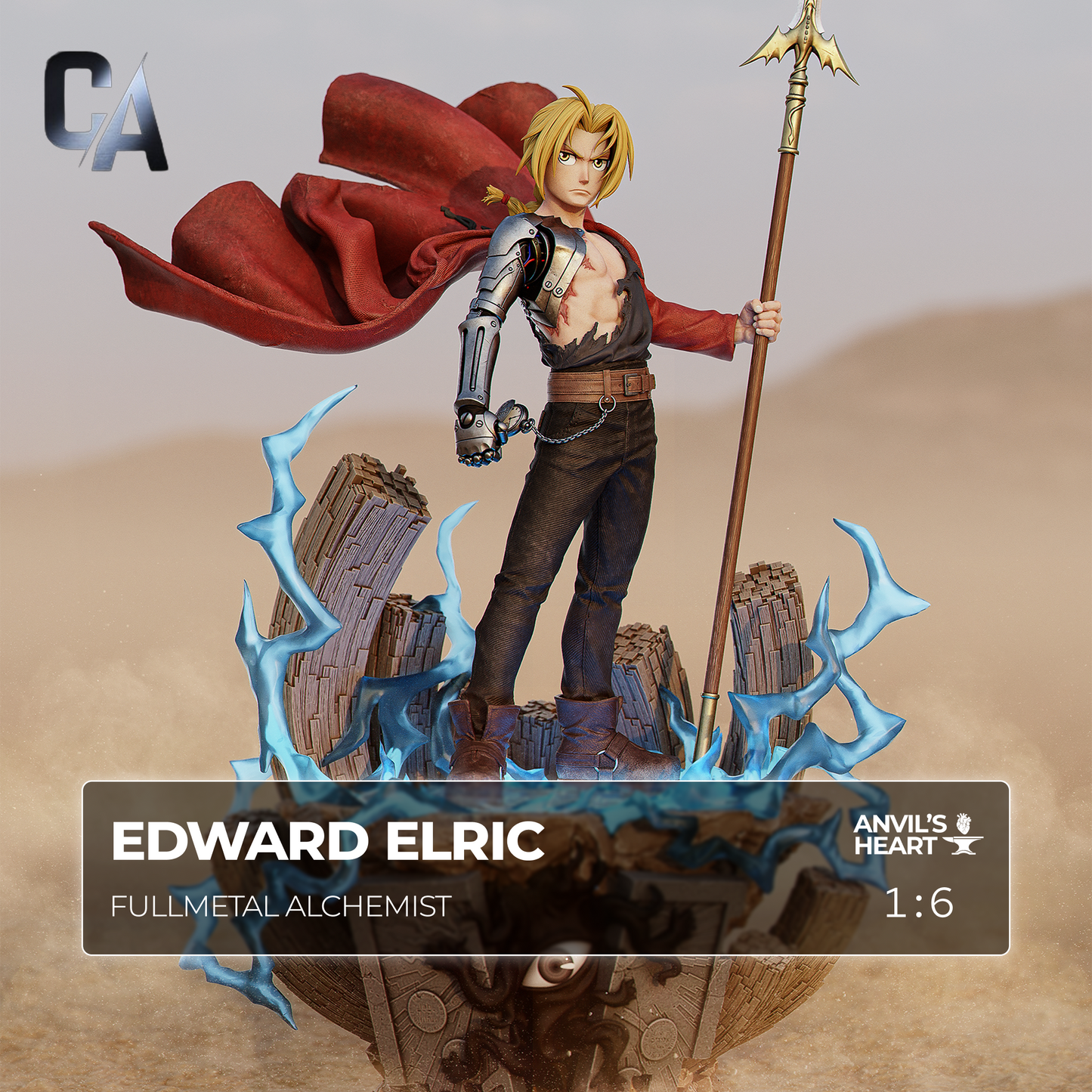 Golden Alchemist | Handcrafted Figure