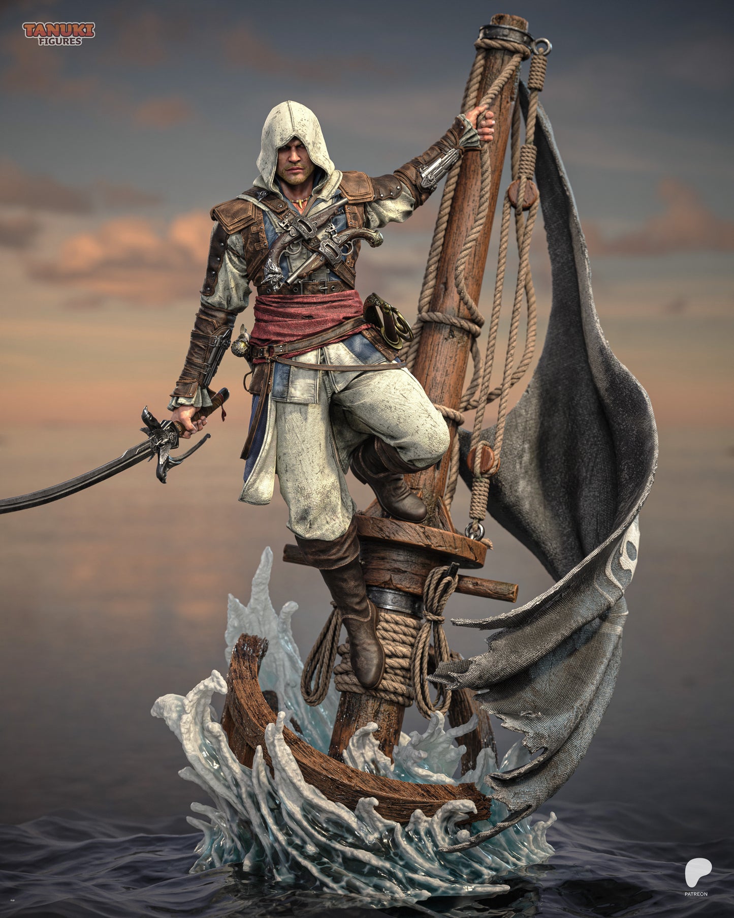Pirate Assassin | Handcrafted Figure