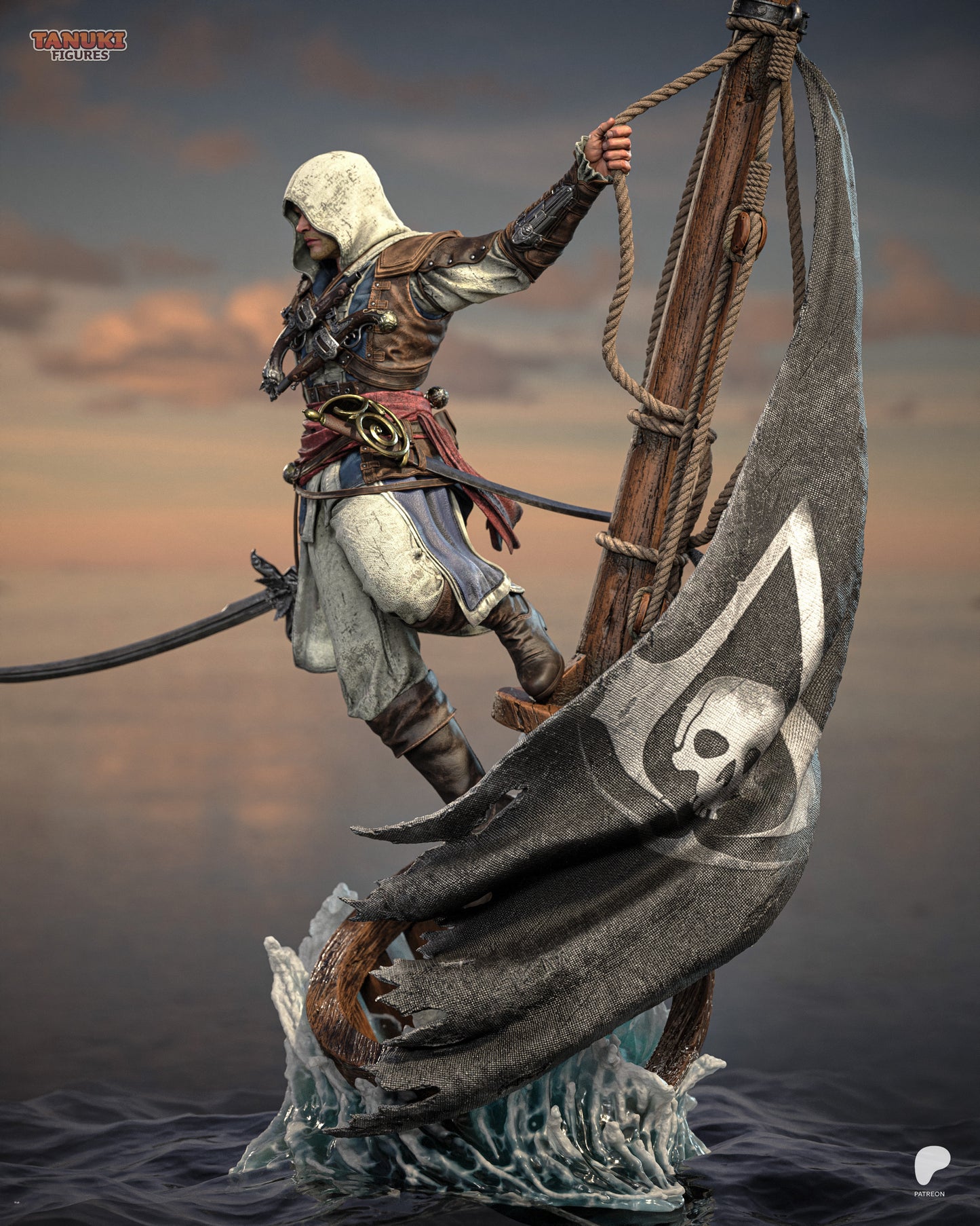 Pirate Assassin | Handcrafted Figure