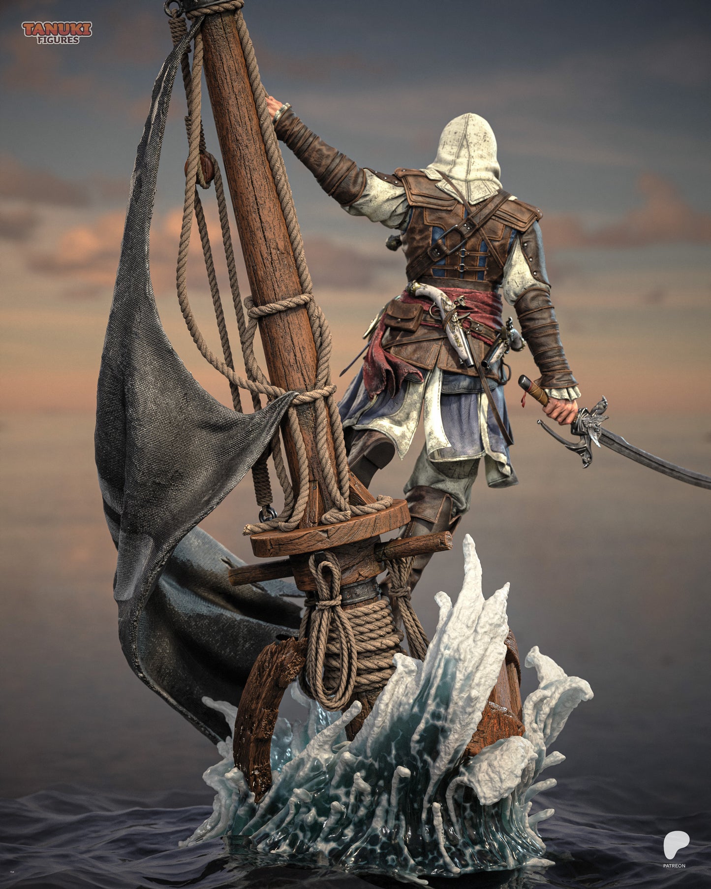 Pirate Assassin | Handcrafted Figure