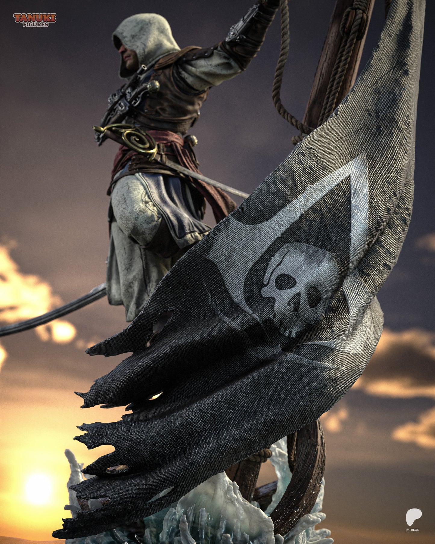 Pirate Assassin | Handcrafted Figure