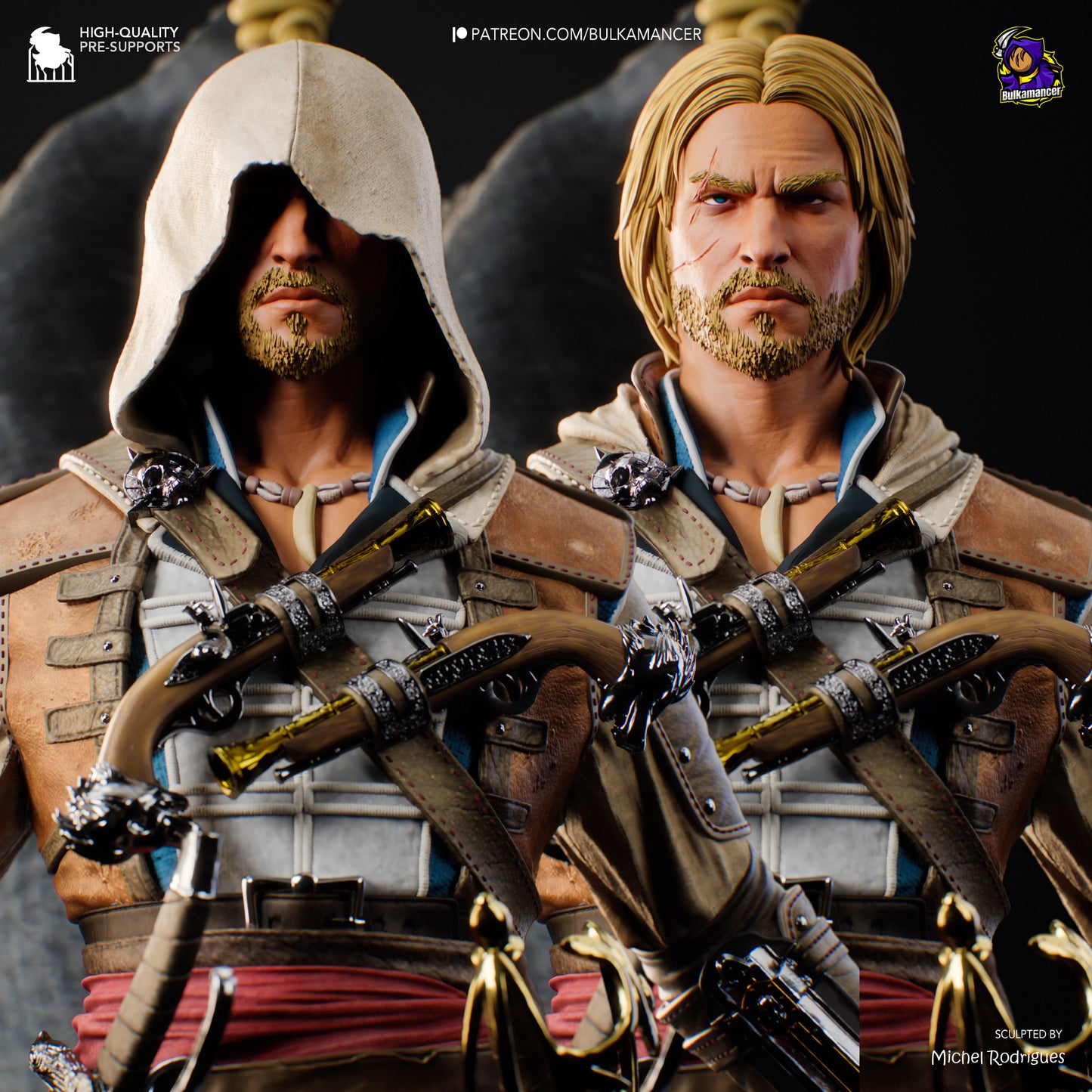 Edward Kenway | Assassin's Creed | Handcrafted Figure
