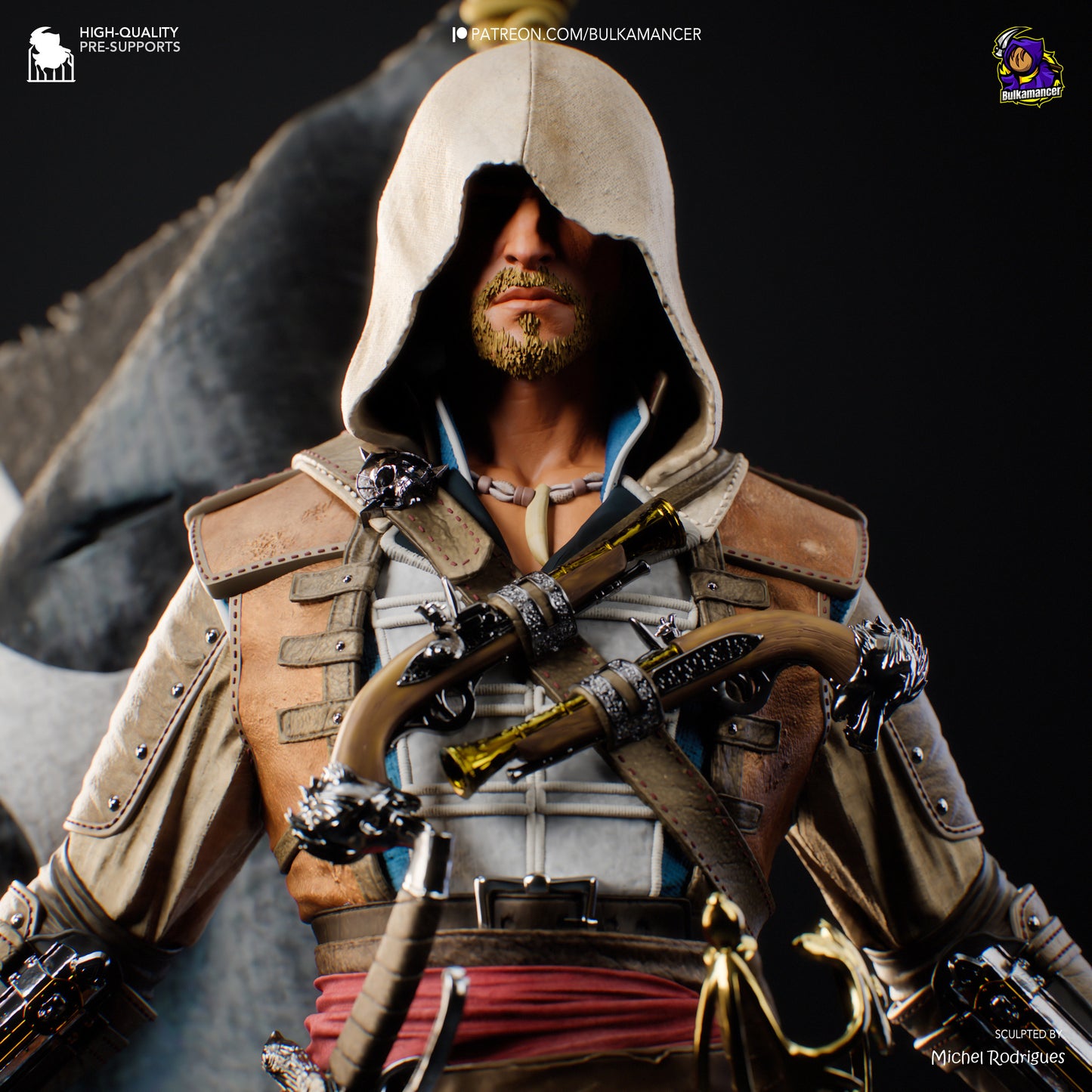 Edward Kenway | Assassin's Creed | Handcrafted Figure