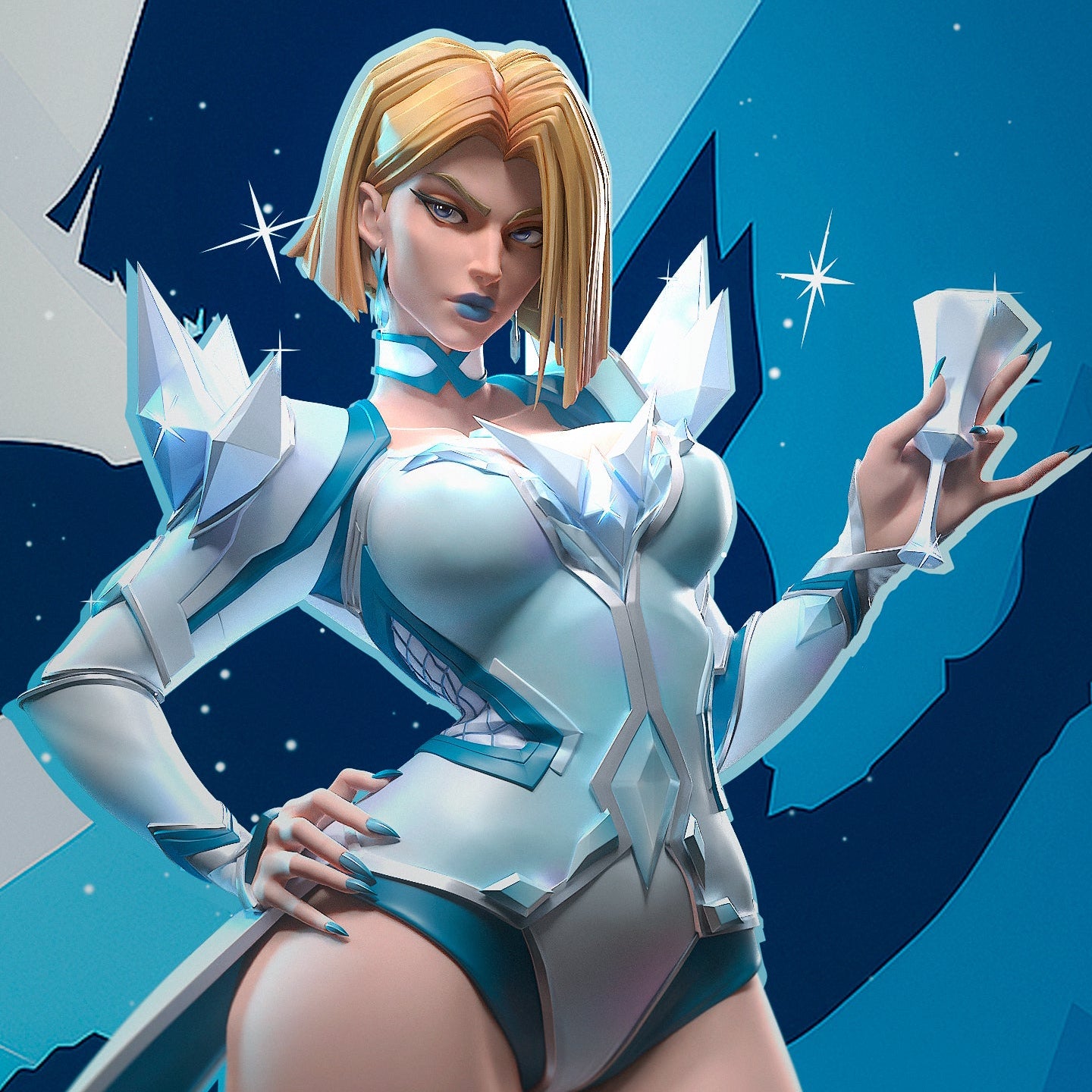Diamond Queen | Handcrafted Figure