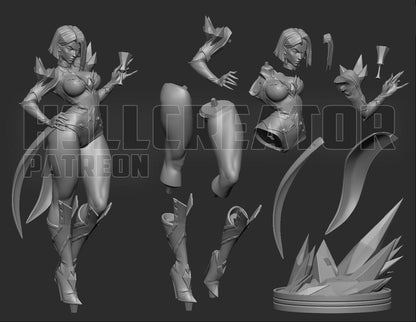 Diamond Queen | Handcrafted Figure