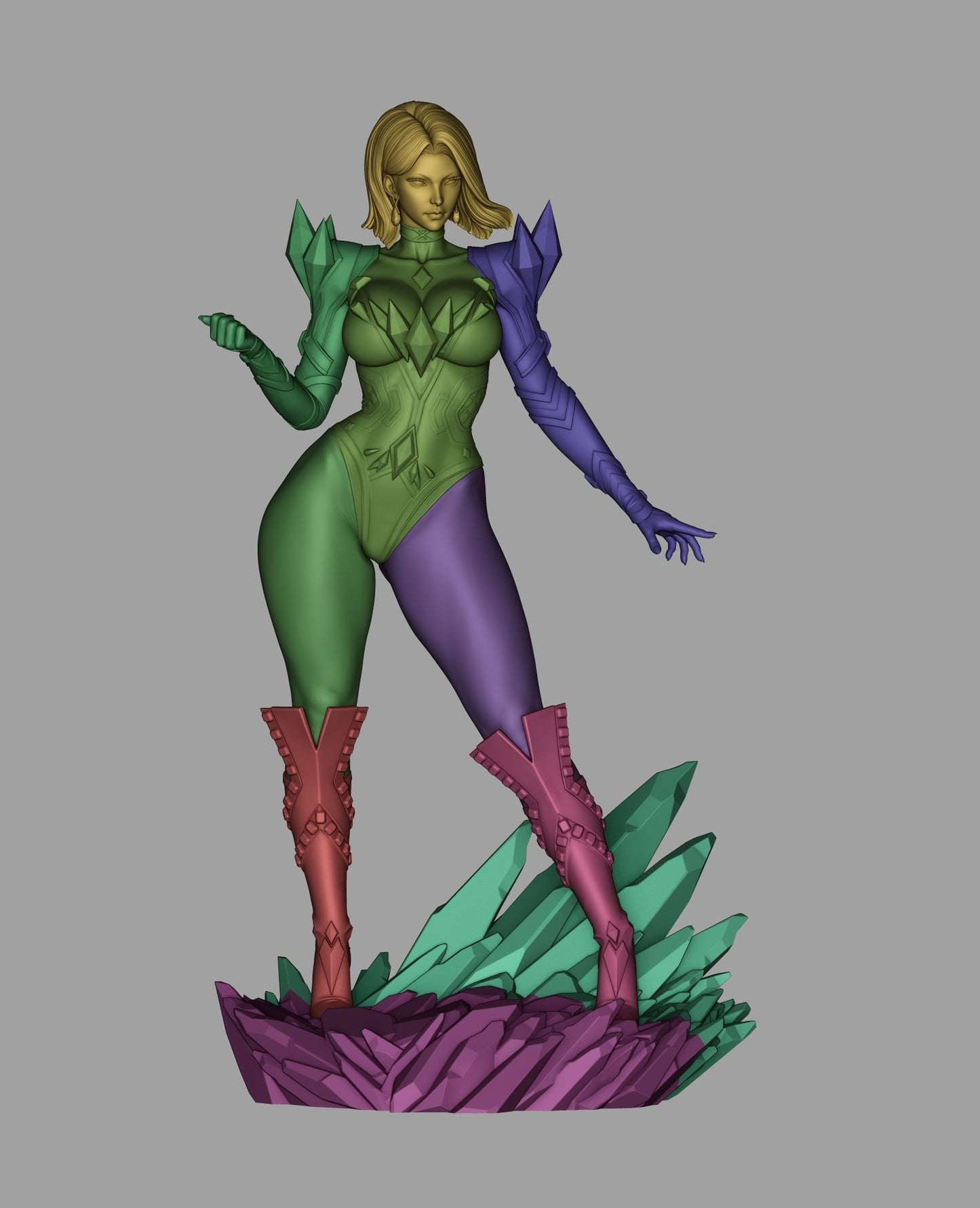 Diamond Queen | Handcrafted Figure
