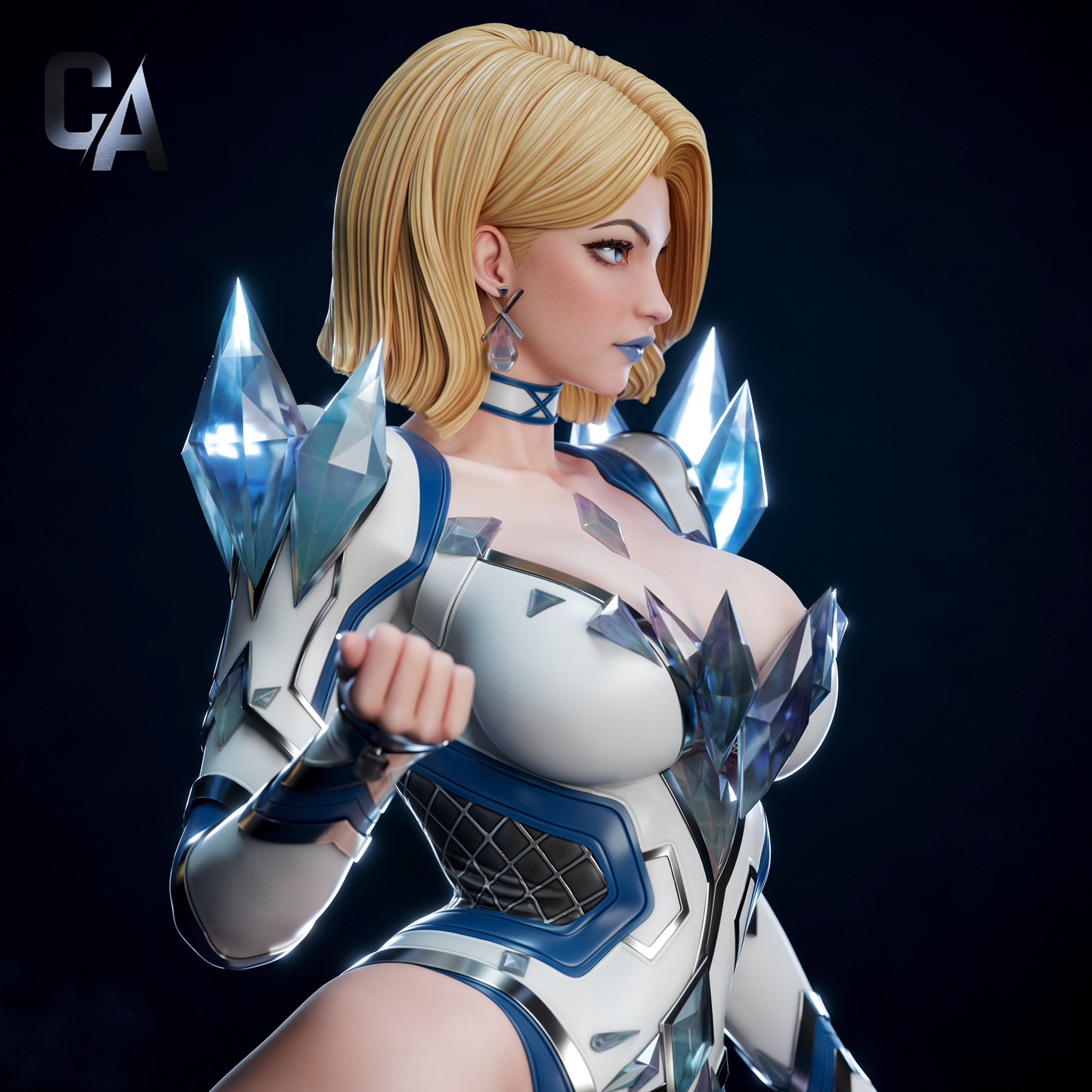 Diamond Queen | Handcrafted Figure
