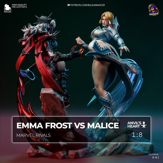 Diamond Queen vs Dark Force Queen | Handcrafted Figure