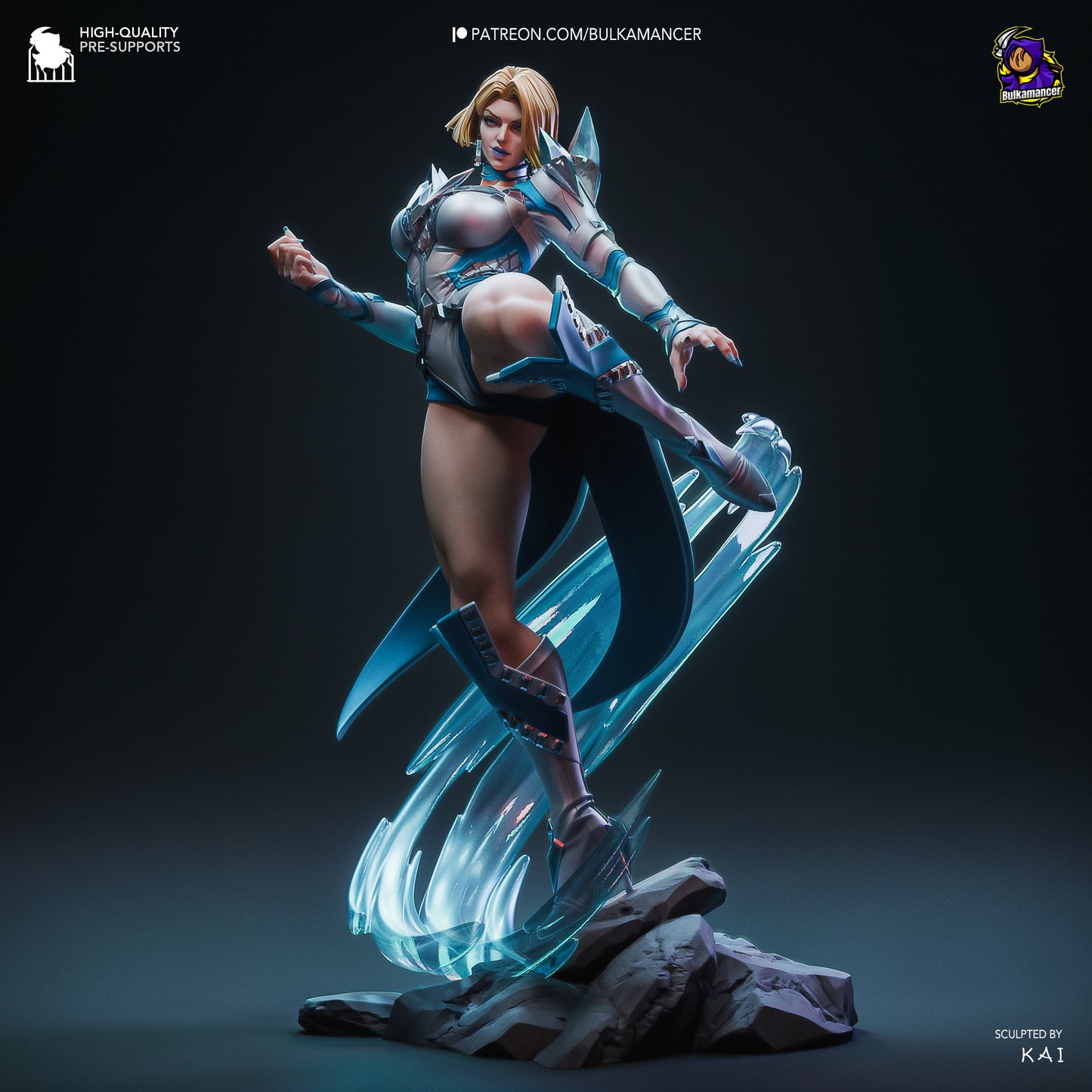 Emma Frost | Marvel Rivals | Handcrafted Figure