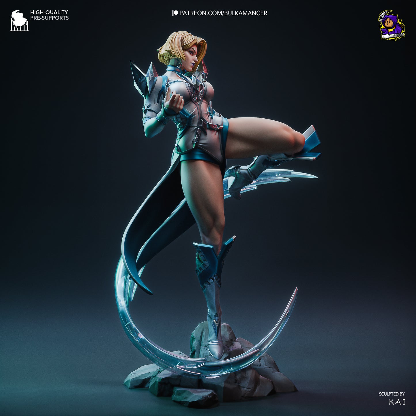 Emma Frost | Marvel Rivals | Handcrafted Figure