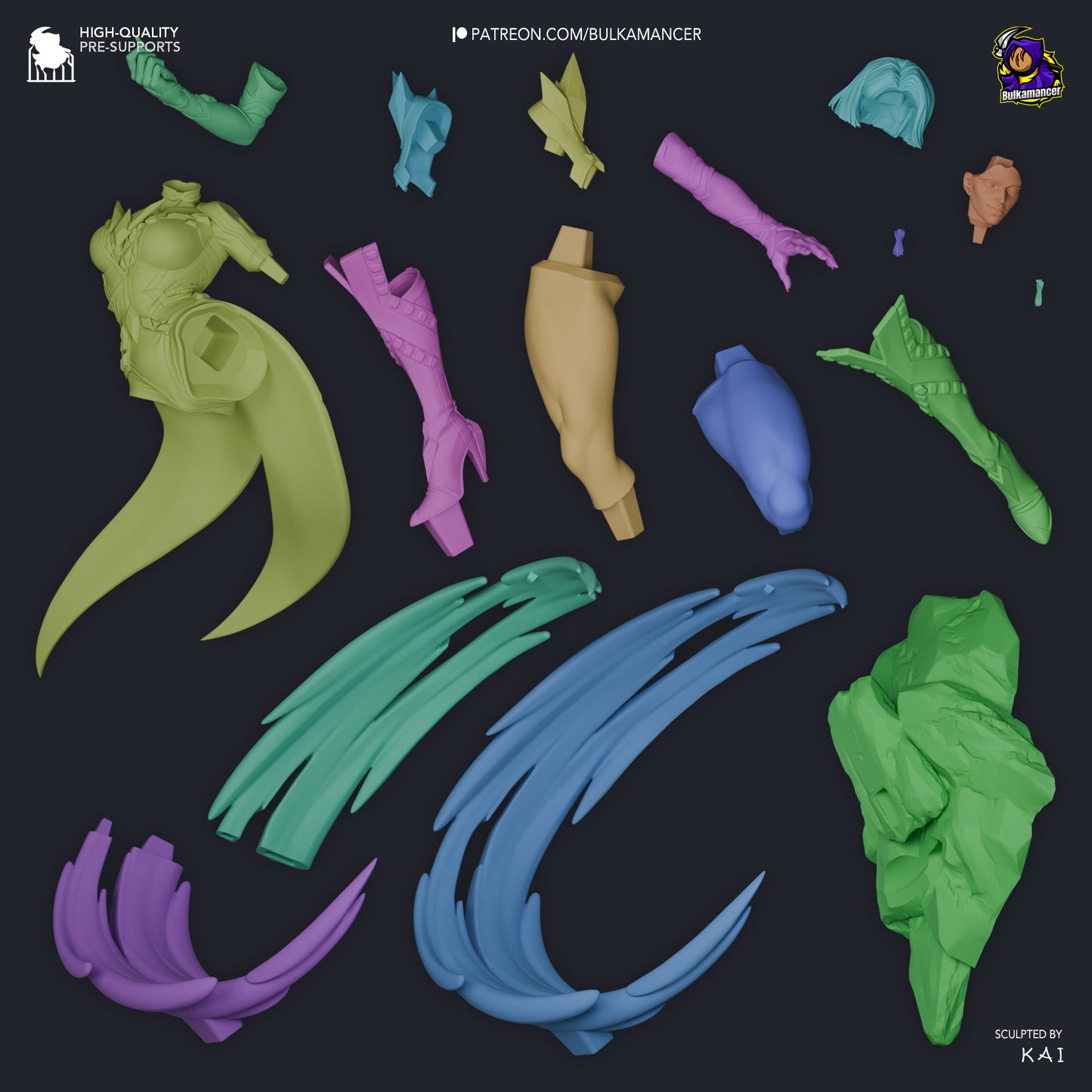 Emma Frost | Marvel Rivals | Handcrafted Figure