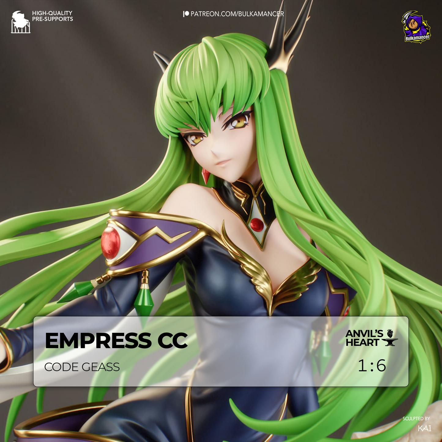 Empress CC | Code Geass | Handcrafted Figure