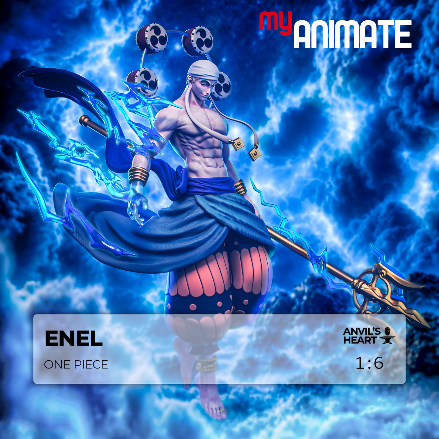 Thunder God Eneru | Handcrafted Figure