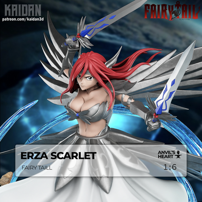 Erza Scarlet | Fairy Taill | Handcrafted Figure