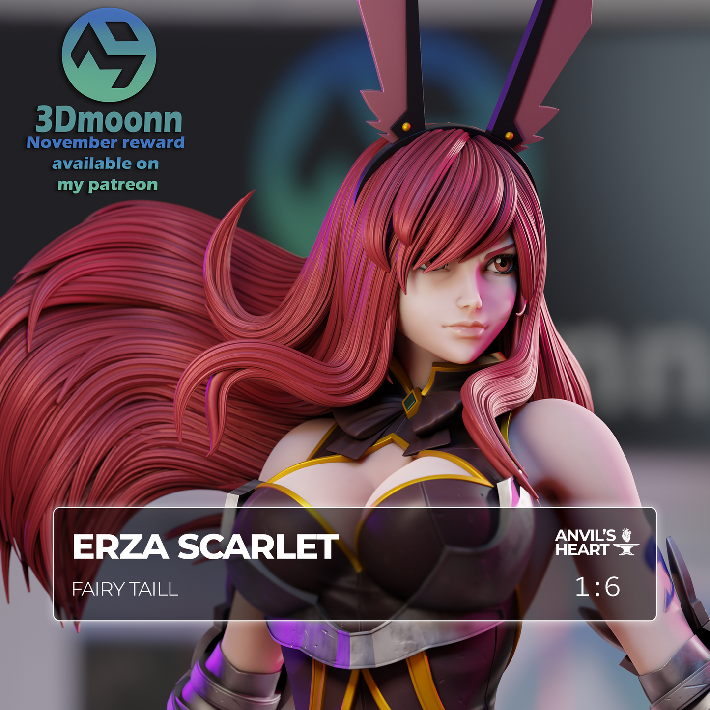 Erza Scarlet | Fairy Taill | Handcrafted Figure