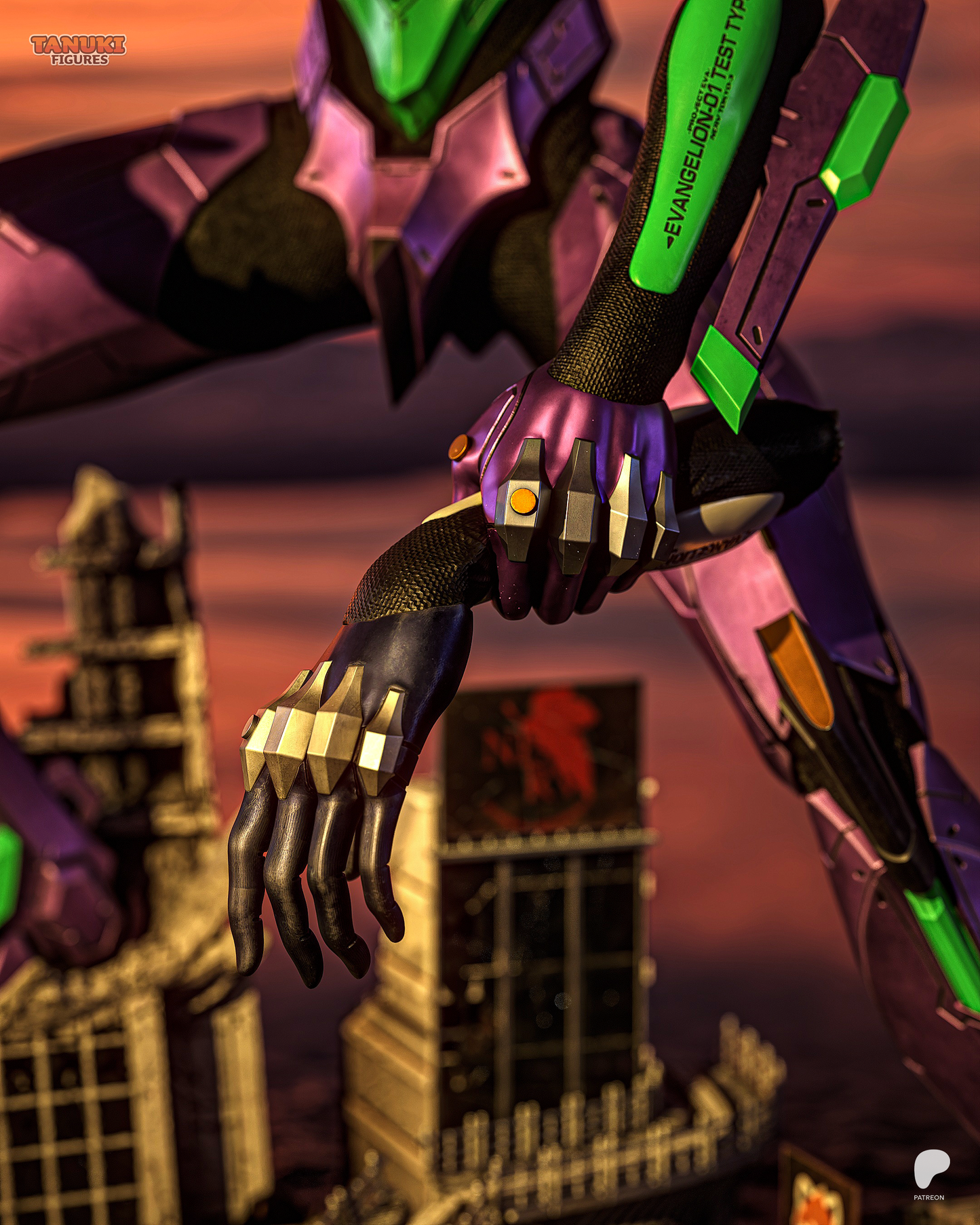 Berserk Bio-Mech | Handcrafted Figure
