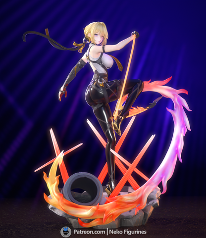 Evelyn | Zenless Zone Zero (ZZZ) | Handcrafted Figure