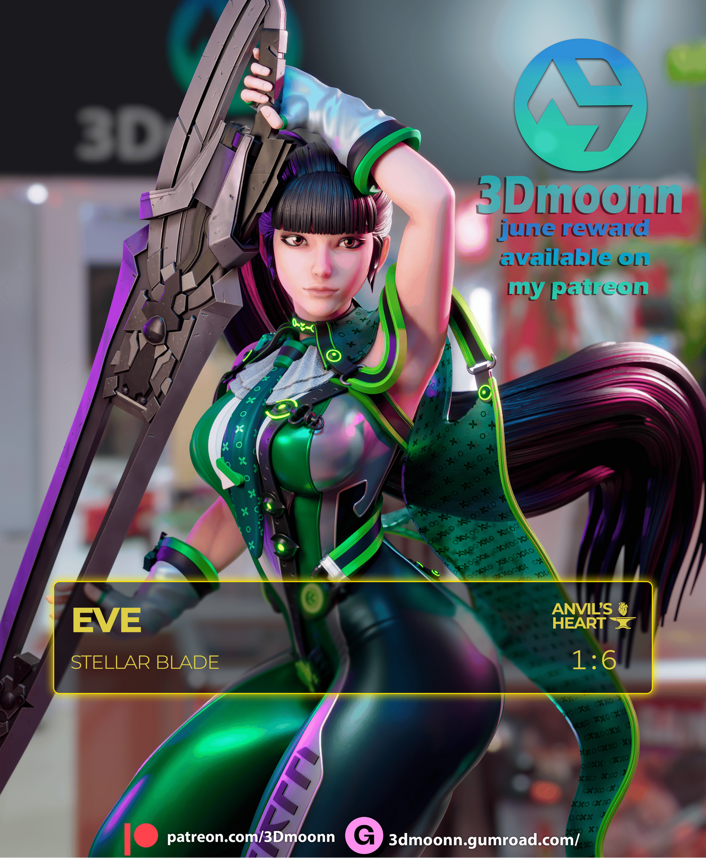 Eve | Stellar Blade | Handcrafted Figure