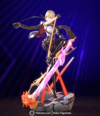 Evelyn | Zenless Zone Zero (ZZZ) | Handcrafted Figure