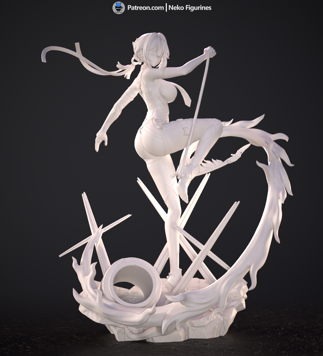 Evelyn | Zenless Zone Zero (ZZZ) | Handcrafted Figure