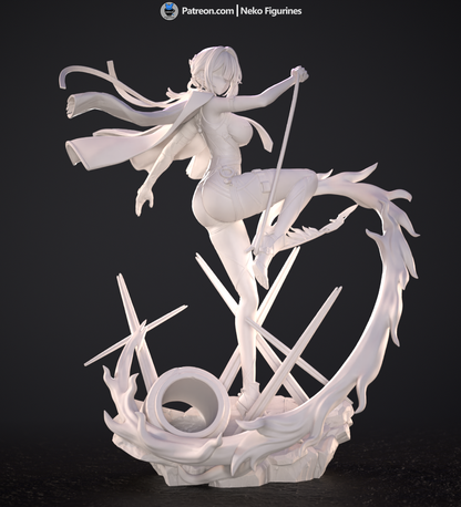 Evelyn | Zenless Zone Zero (ZZZ) | Handcrafted Figure