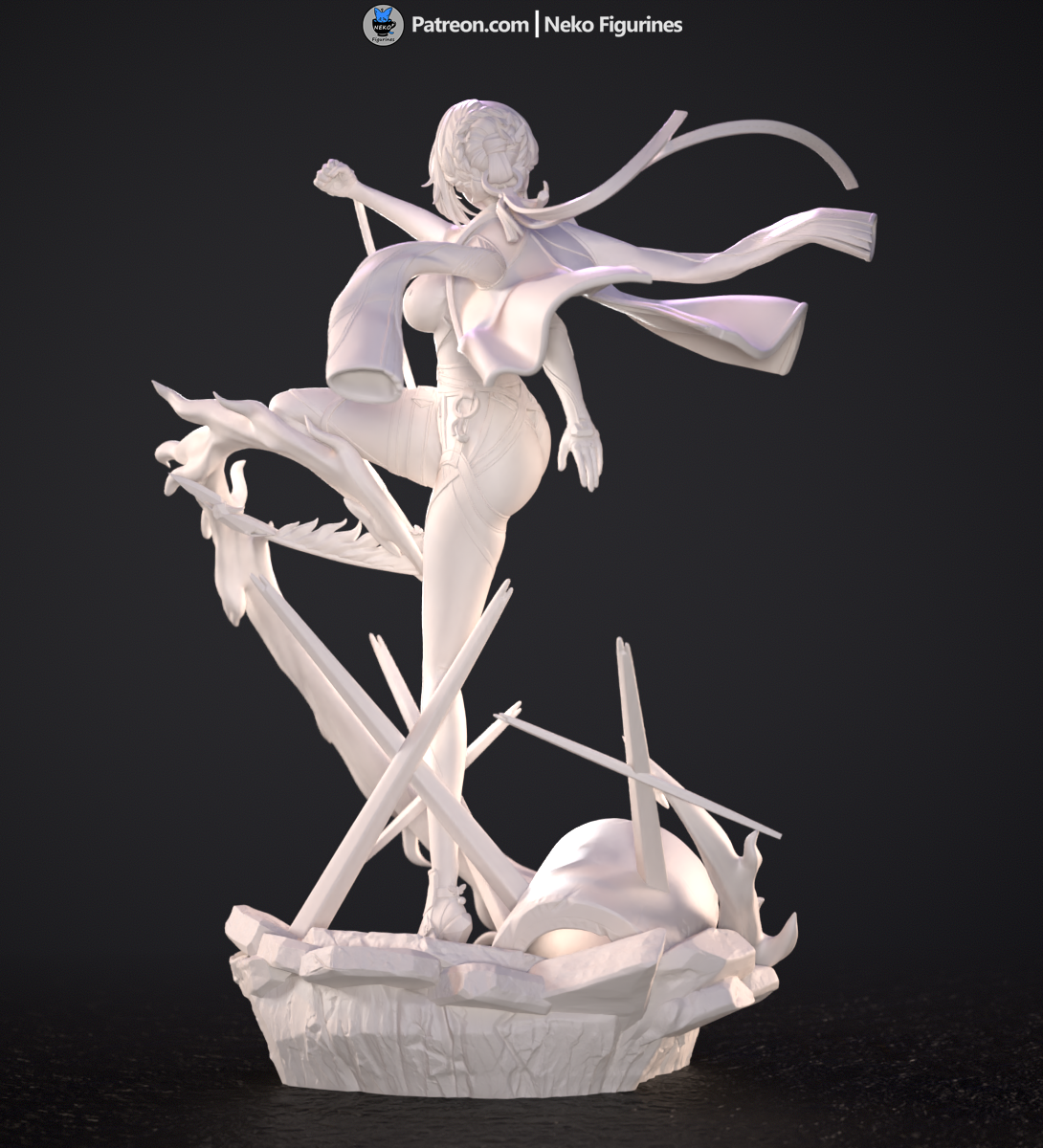 Evelyn | Zenless Zone Zero (ZZZ) | Handcrafted Figure