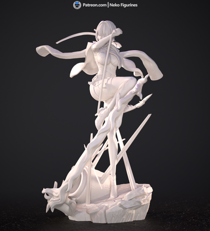 Evelyn | Zenless Zone Zero (ZZZ) | Handcrafted Figure