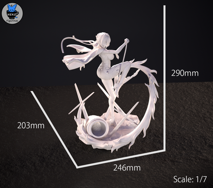 Evelyn | Zenless Zone Zero (ZZZ) | Handcrafted Figure