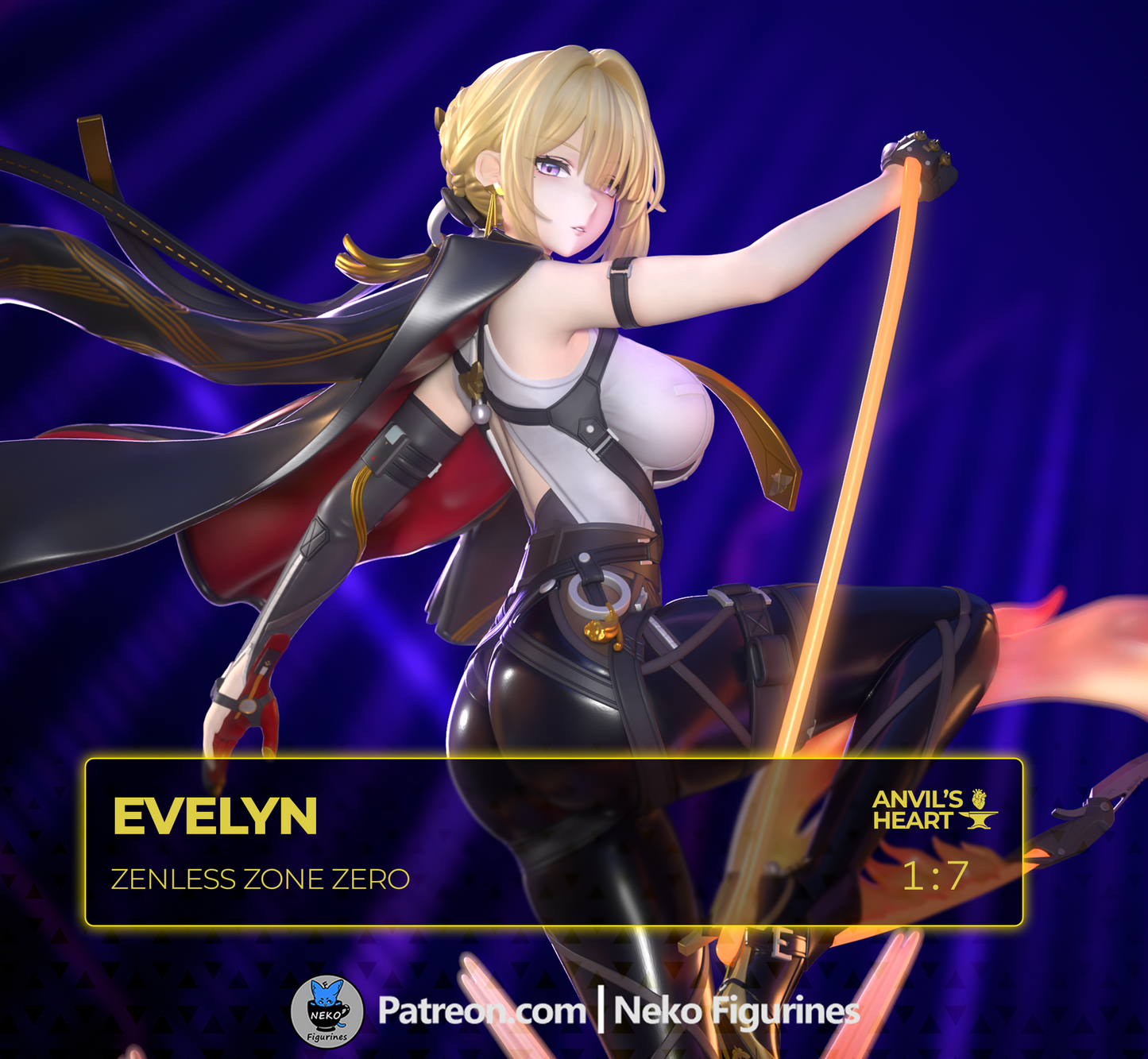 Evelyn | Zenless Zone Zero (ZZZ) | Handcrafted Figure