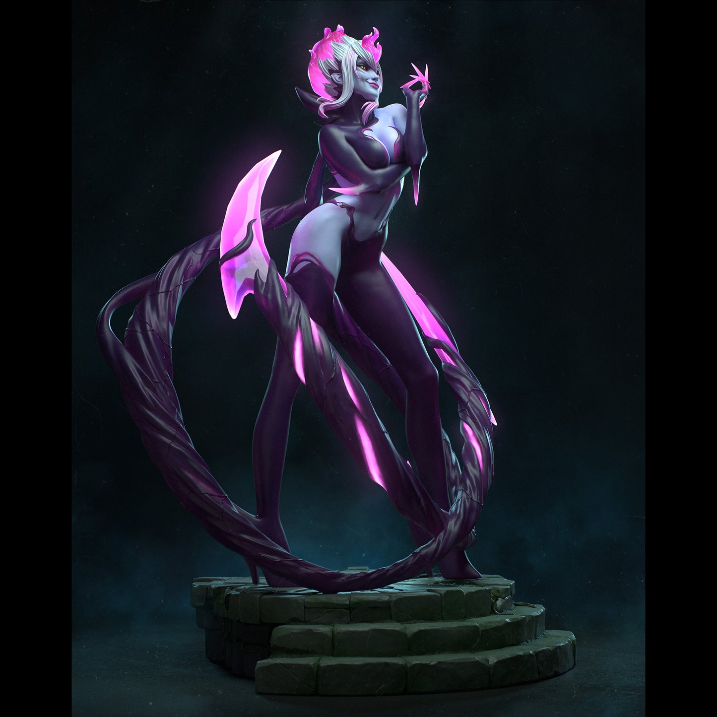 Evelynn | League of Legends | Handcrafted Figure