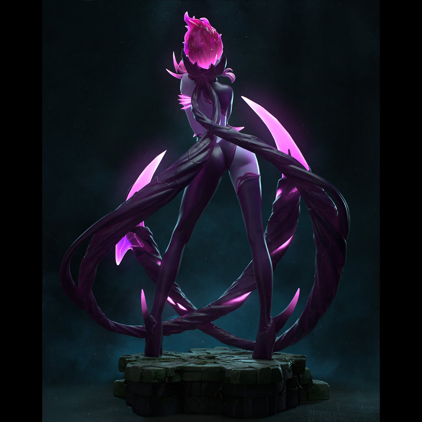 Evelynn | League of Legends | Handcrafted Figure