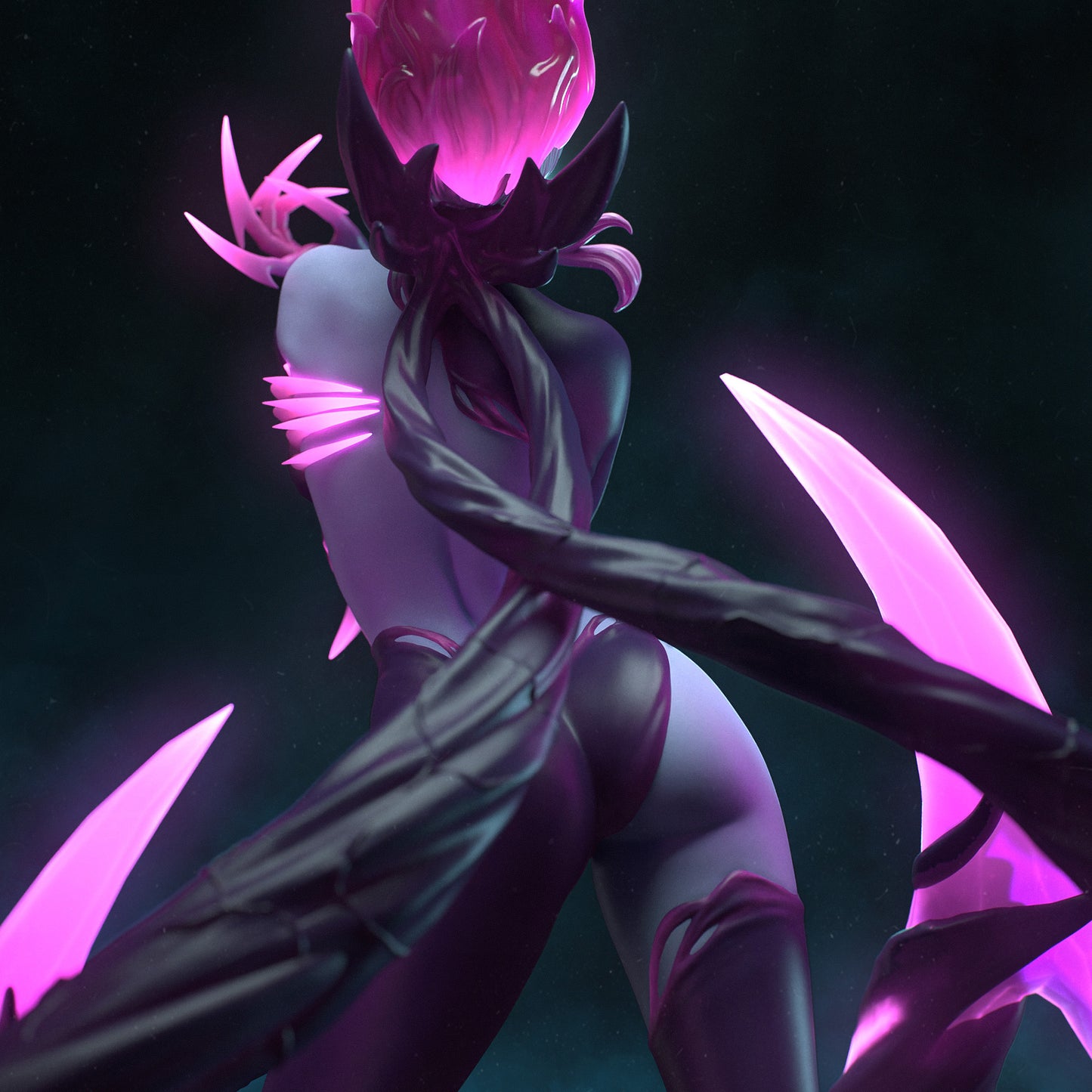 Evelynn | League of Legends | Handcrafted Figure