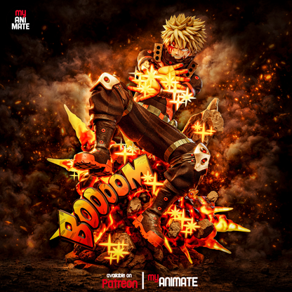 Explosion Hero | Handcrafted Figure