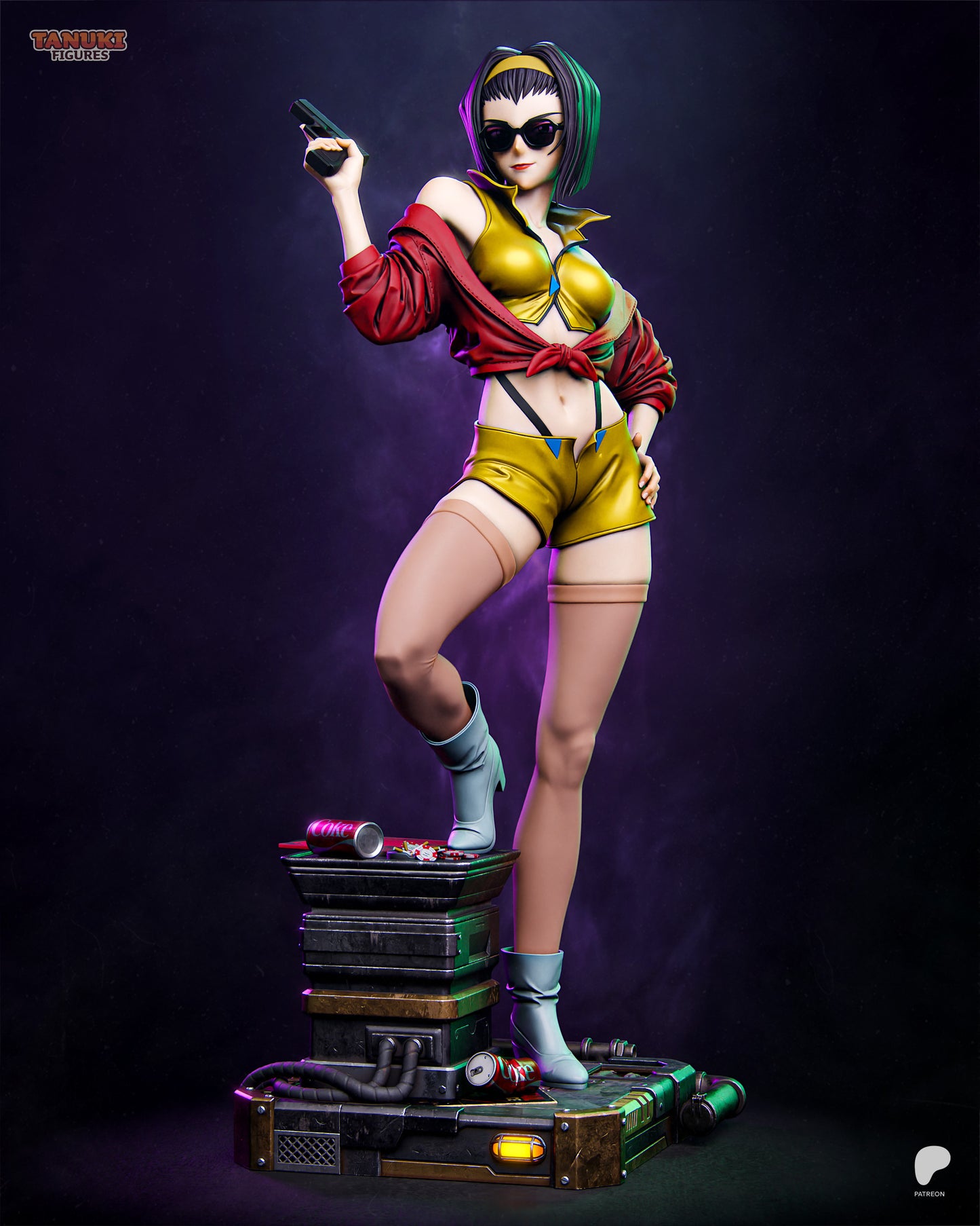 Space Bounty Huntress | Handcrafted Figure
