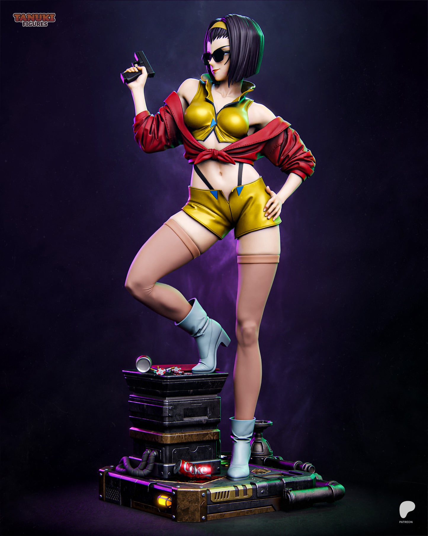 Space Bounty Huntress | Handcrafted Figure