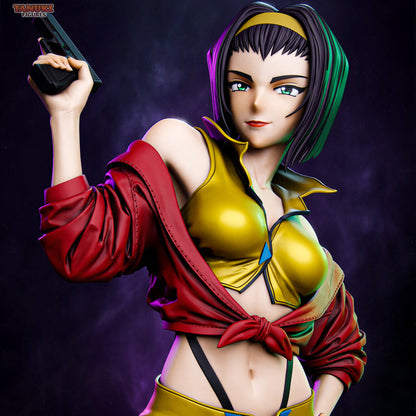 Space Bounty Huntress | Handcrafted Figure
