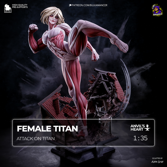 Blonde Giantess | Handcrafted Figure
