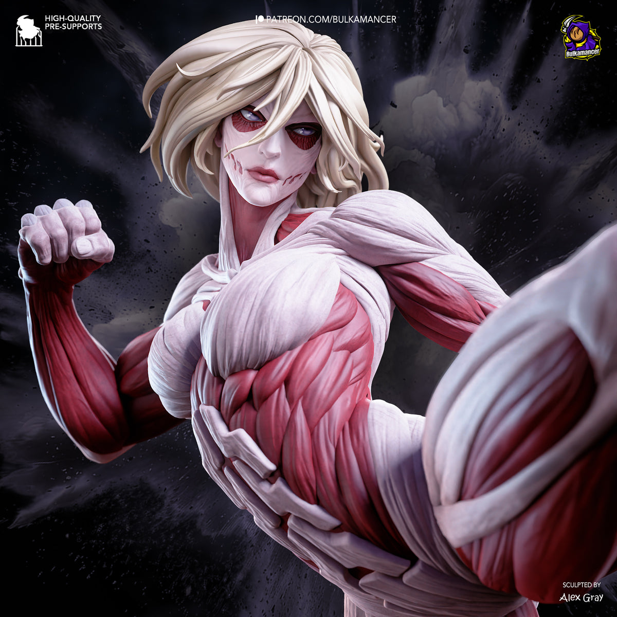 Blonde Giantess | Handcrafted Figure
