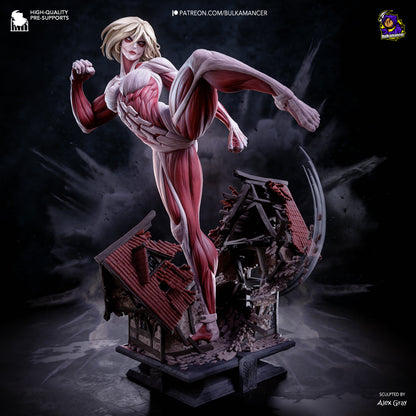 Blonde Giantess | Handcrafted Figure